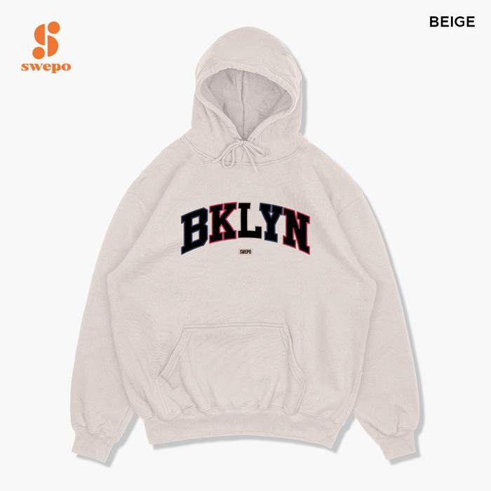 TerlarisModern- SWEPO Hoodie Jumper BKLYN (Bordir) Size M-XXL (Pria & Wanita)
