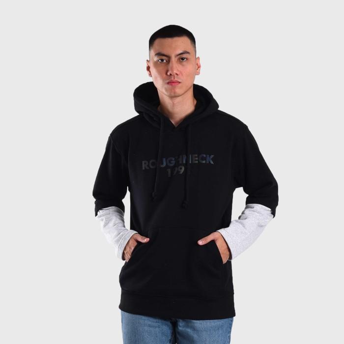 TerlarisModern- Roughneck H959 Black Rainbow Holo Short Sleeve Hoodie