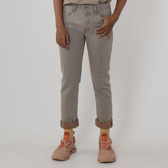TerlarisModern- Edwin Celana Jeans Nagoya Khaky Regular Fit Panjang Denim Khaky