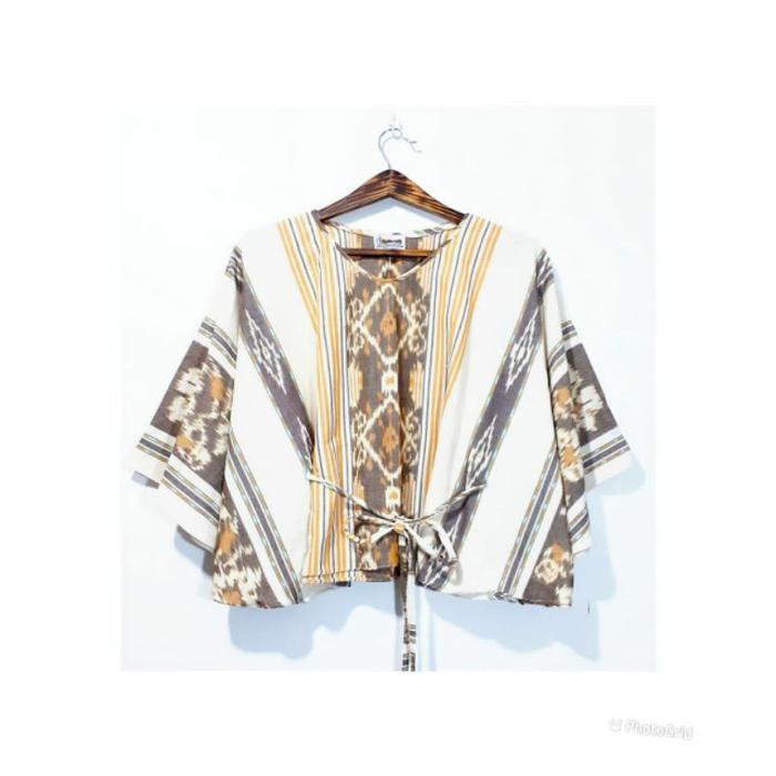Outer tenun etnik - outer wanita