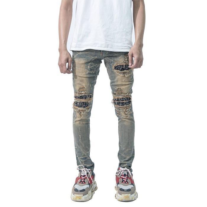TerlarisModern- M1 Tri Batik - Vintage Blue - Celana Jeans