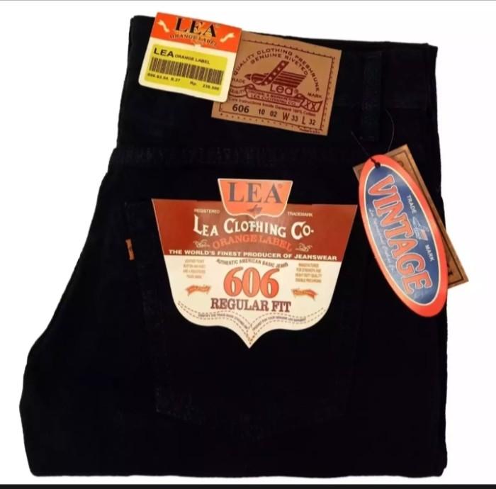 TerlarisModern- Celana Jeans Lea 606 Pria Original basic Standar-Reguler