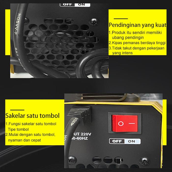 MMA-250 Mesin Las Inverter 450Watt Mesin Las Listrik Mesin Las Murah Las Listrik Mini Kecil Inverter