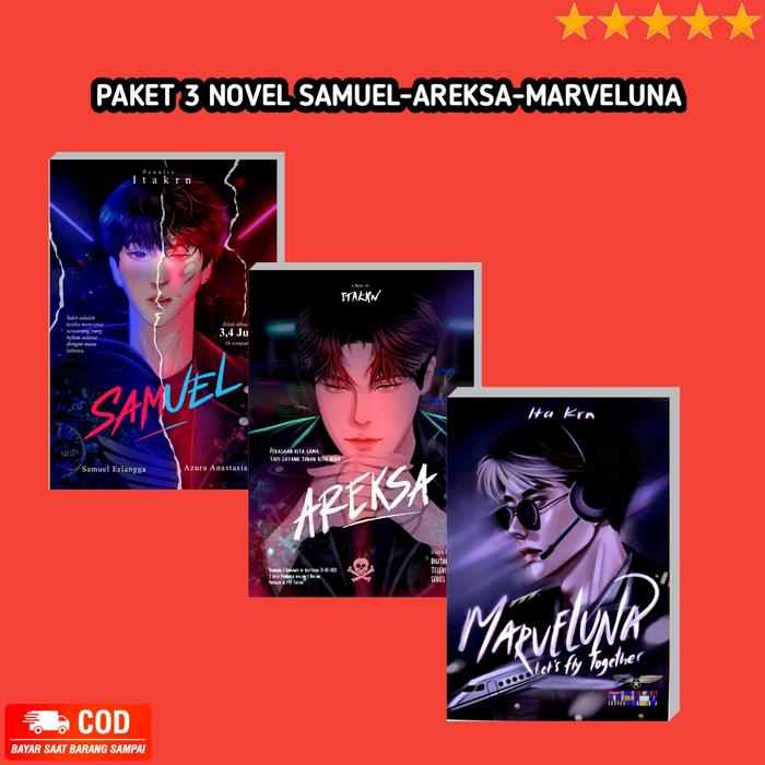PAKET 3 NOVEL SAMUEL-AREKSA-MARVELUNA /P N