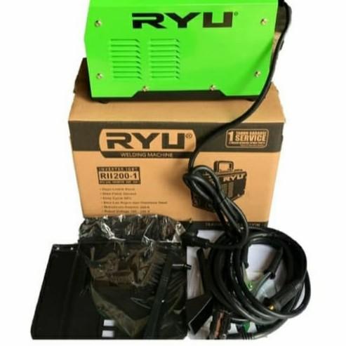 RYU Tekiro Mesin Las Inverter IGBT RII 200-1/ RII200-1 Heavy Duty