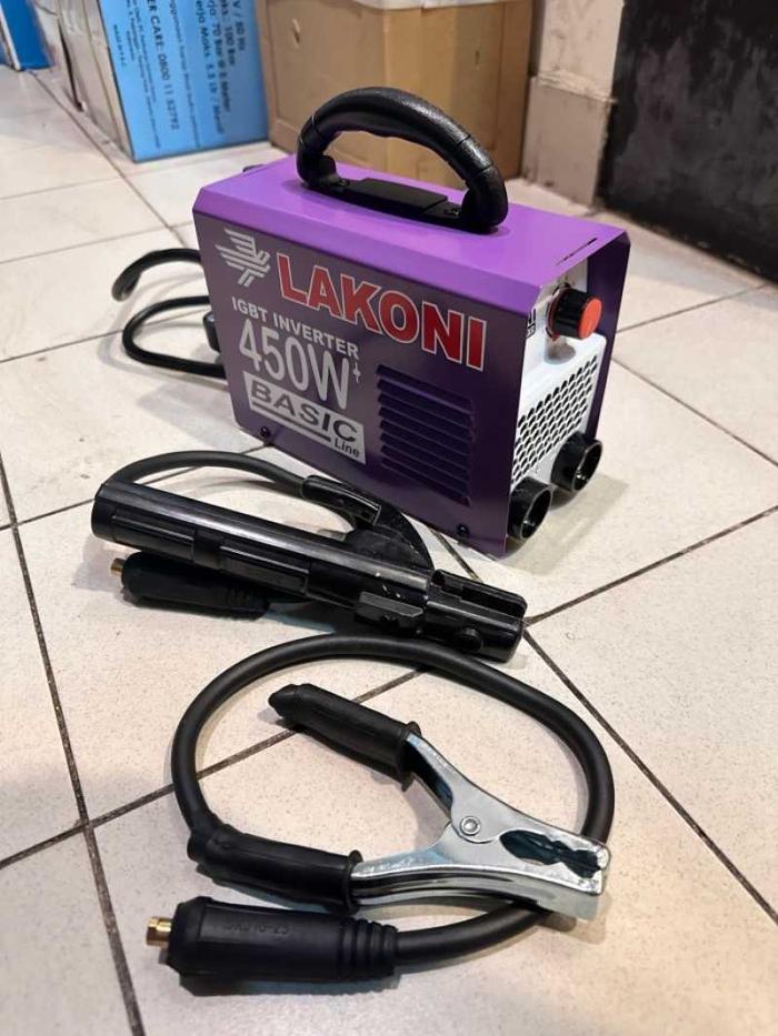 Mesin Las Inverter Lakoni Basic 124ixs Falcon 123IX Travo Las 450Watt Termurah Trafo Las 450 Watt
