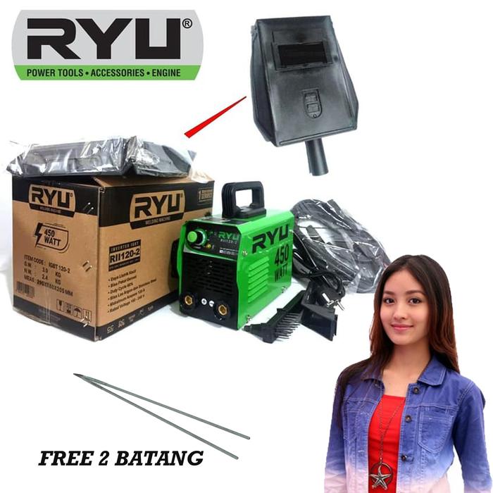 NEW Mesin Las 450 Watt 120 Amp Mini - Inverter Las / Travo Las IGBT - TEKIRO RYU HARGA