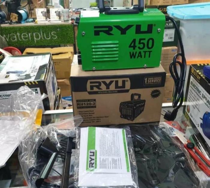 Tekiro Ryu Mesin Las / Trafo Las Inverter Welder Welding IGBT 120Ampere 450watt