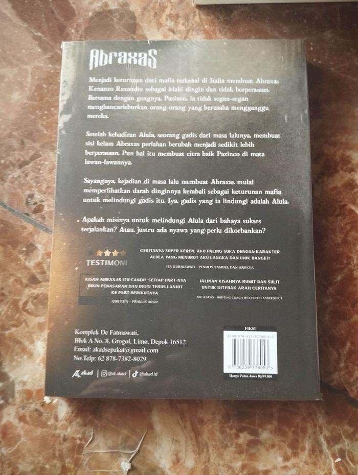 Novel Abraxas - Nur Alisa