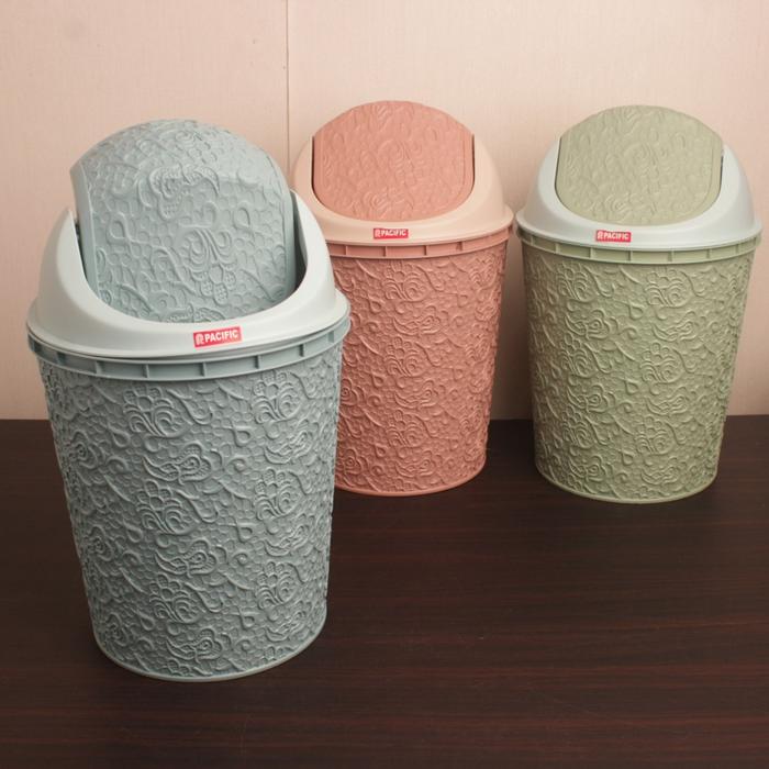 TEMPAT SAMPAH ELIT - Bak Sampah Aesthetic / Tong Sampah Kamar Mandi / tempat sampah batik 8 L