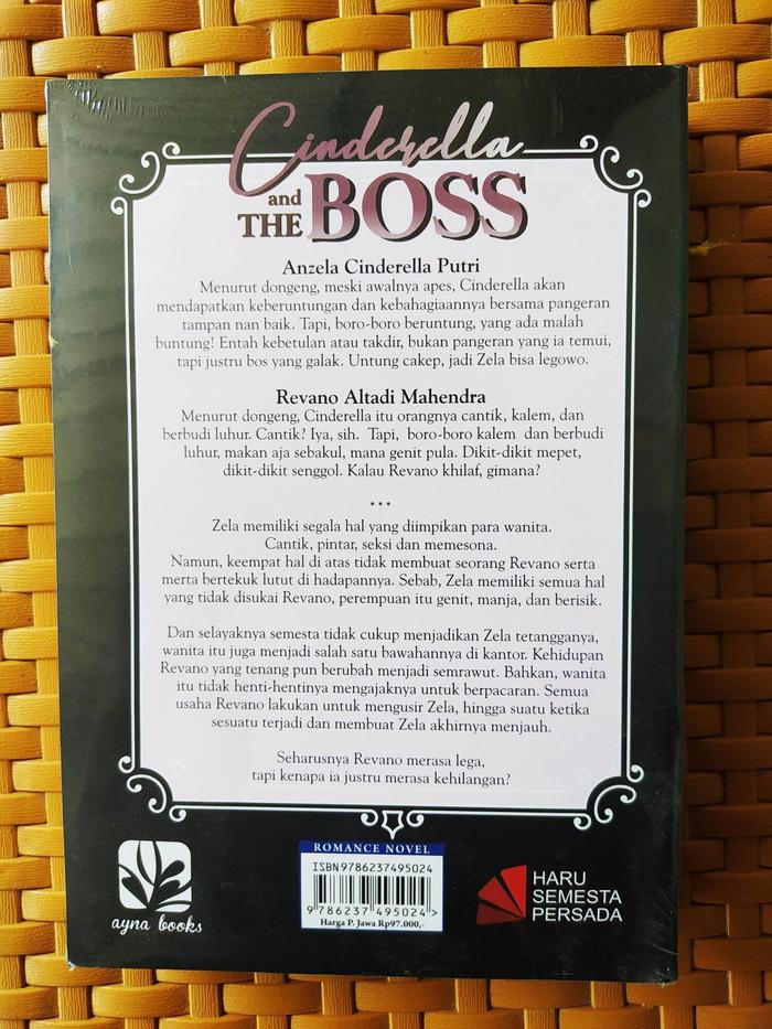 NOVEL CINDERELLA AND THE BOSS BY DESPERSA bookpaper