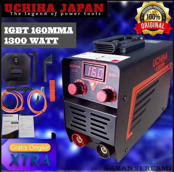 Mesin Las Travo Inverter 2tombol Digital 900watt 130ampere Merk Uchiha Asli Original