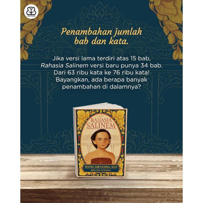 Novel Sejarah Rahasia Salinem - Wisnu Suryaningadji dan Brilliant Yotenega