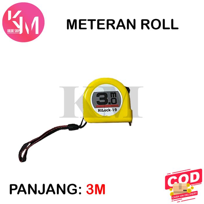 Meteran Bangunan Meteran Roll Meteran Tancap 3M 5M 7.5M 10M