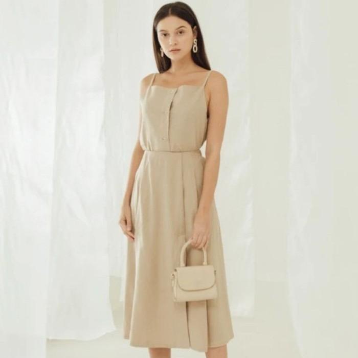 OUDRE HAZEL SET IN KHAKI READY STOCK Ready