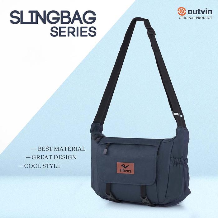 Tas Sling Bag Tas Selempang Sport Pria TL-61-052 Navy