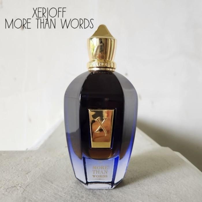 PARFUM ORIGINAL XERJOFF MORE THAN WORDS (unisex) REJECT/TESTER Ready