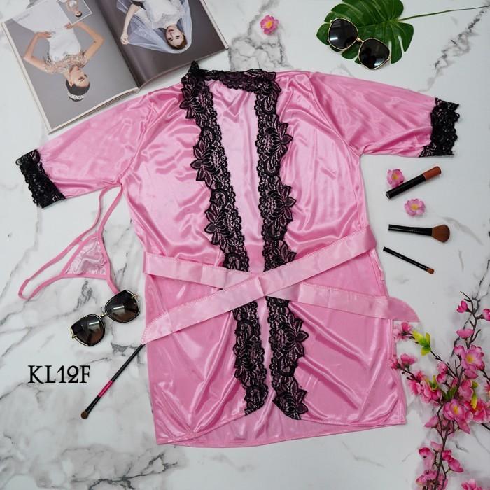 Seksi Kimono Night Dress Bathrobe Piyama Sexy Lingerie Fashion KL12f