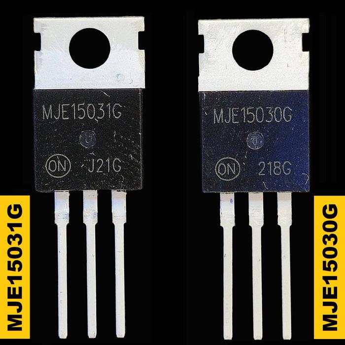 Transistor Complementary NPN-PNP MJE15030G MJE15031G MJE15030 MJE15031