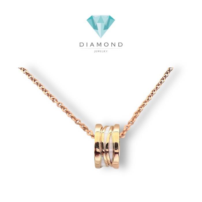 B.Zero Necklace / Kalung B.Zero 18K / Diamond Jewelry 351KBD1225RY