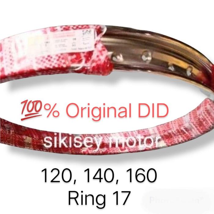 Velg Did 120-17, 140-17, 160-17 Did Chrome. (Best Quality)