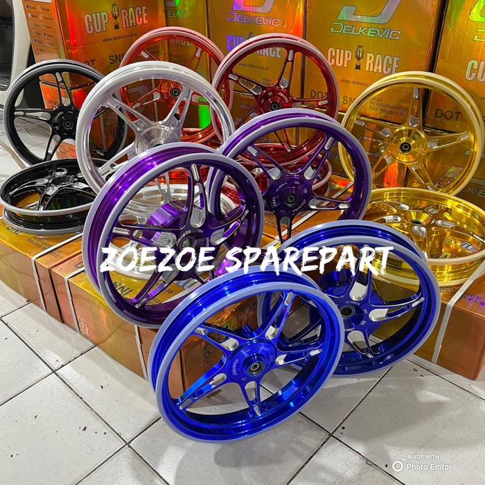 Velg Delkevic Dnd K Speed Vario 125 Vario 150 Beat Scoopy Mio Sporty Nmax New /Nmax Old Mio M3 Fino 