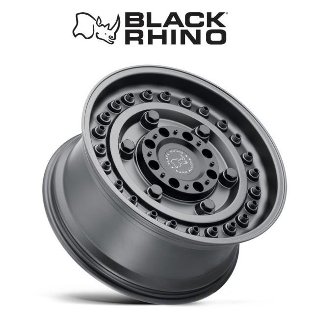5 pcs Velg ORI Black Rhino ARMORY 17x9.5 5h 127 / 139.7 ET-18 GunBlack Ring 17 R17 lebar 8,5 inci Bl
