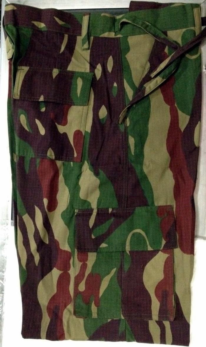 Celana Panjang Loreng Kopassus Bahan DRILL Ori TNI Ukuran Besar 38 40 HAPPY SHOPPING DAN TERIMAKASIH