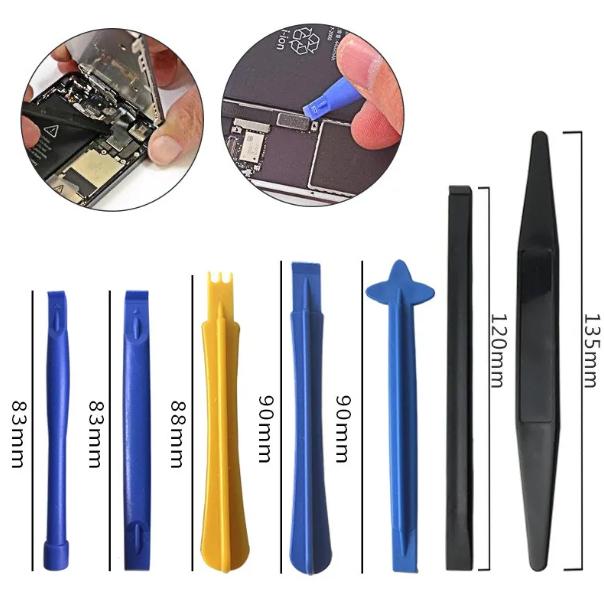 Obeng Pinset Set Reparasi Service Pembuka Smartphone Hp Iphone X XR XS 8 7 6S 11 12 13 14 Laptop Kom