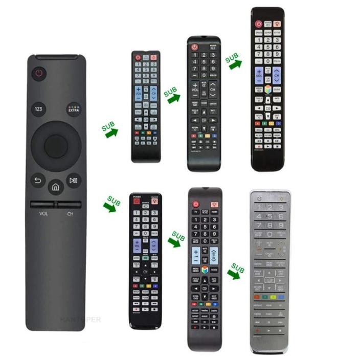 Remote Remot Control kontrol controller Smart TV Samsung LCD LED BN59-01259B 01241A BN59-01242A