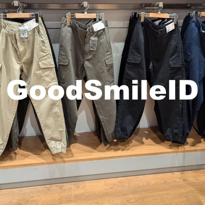 UNIQLO CELANA JOGGER CARGO PANTS SLIM FIT PANJANG PRIA JASTIP HAPPY SHOPPING DAN TERIMAKASIH .
