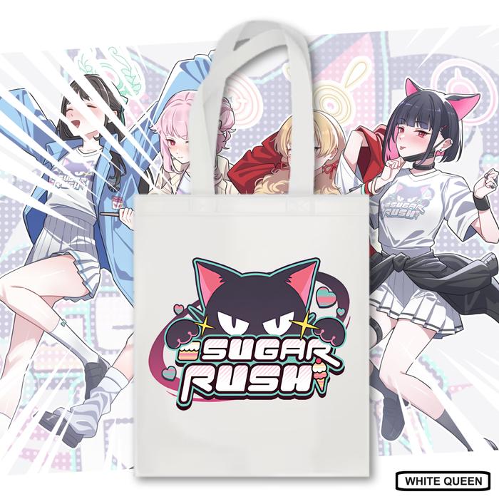 TOTE BAG SUGAR RUSH BLUE ARCHIVE - TOTEBAG ANIME & GAME DESIGN BAND SUGAR RUSH BLUE ARCHIVE