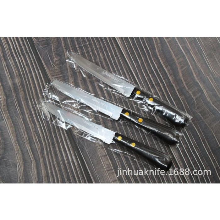 Pisau Steak Stainless - Pisau gerigi selai - pisau makan