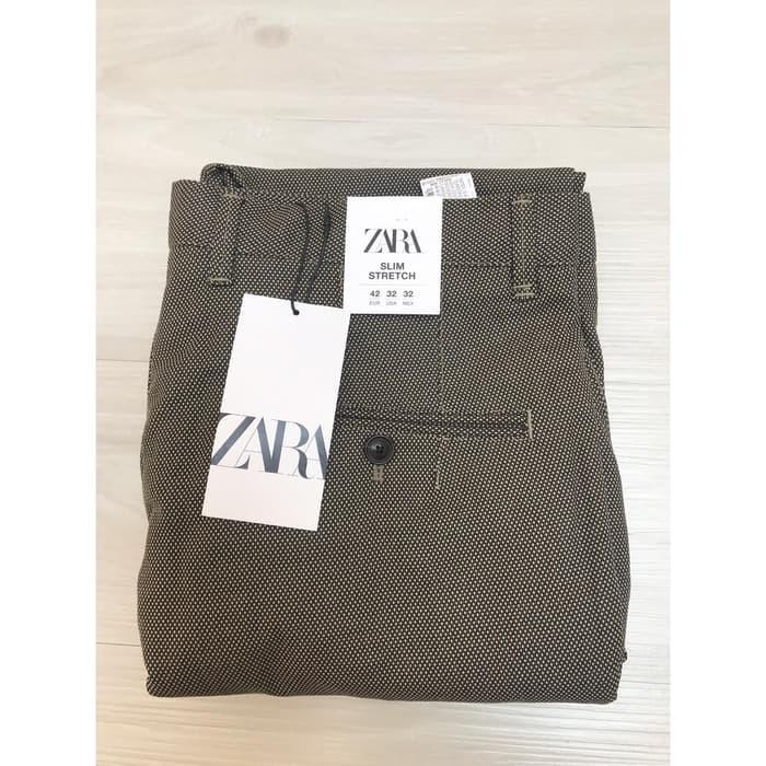 Celana Panjang Slim Fit Chino Zara Man Original No HNM Levis Uniqlo HAPPY SHOPPING DAN TERIMAKASIH .