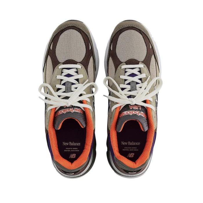 New Balance 990 V3 Teddy Santis Khaki Orange (M990BT3) HAPPY SHOPPING DAN TERIMAKASIH .