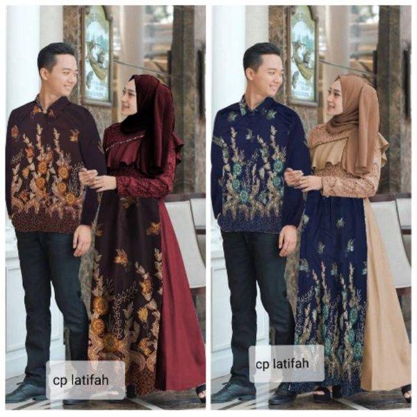 Kebaya Cp latifah KA COUPLE LATIFAH COUPLE BATIK COUPLE BRUKAT BATIK BAJU PASANGAN BATIK CP BRUKAT p