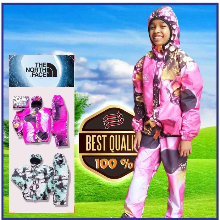 Raincoat Anak NF Adventure - Jas Hujan Anak Setelan NF - Raincoat Kids series Adventure