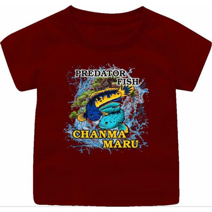 Chana Maru Baju Kaos Anak Ikan Chanma Maru Viral Kekinian/Baju Motif