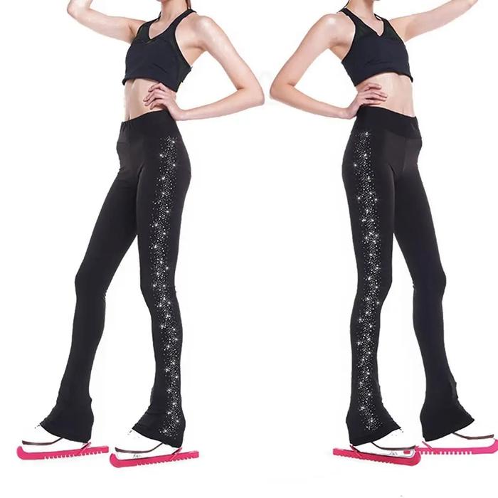 Figure Skating Pants Trouser Tights Leggings for Girls Women Adul