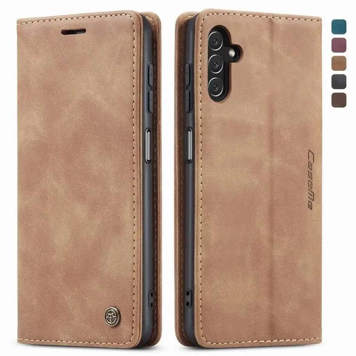 Leather Case For Samsung Galaxy A14 5G Magnetic Luxury Flip Walle