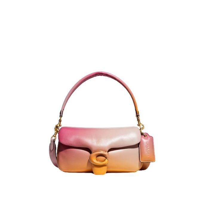 COACH Pillow Tabby Shoulder Bag 26 With Ombre Petunia Multi diskon