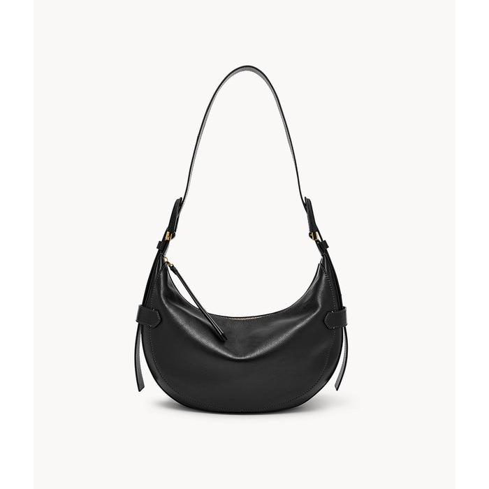 Ready !!! Fossil Harwell Hobo Black Tas Wanita - ZB1847-001 diskon