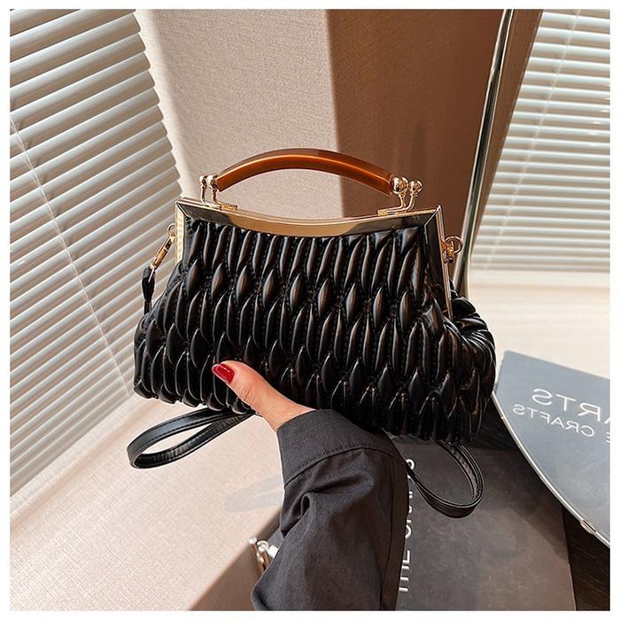 AOLONG Lesty-Sling Bag Wanita Tas Selempang Wanita Bahan PU Leather