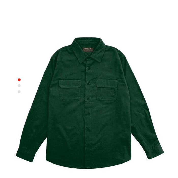 kemeja corduroy 3second pria 7393948
