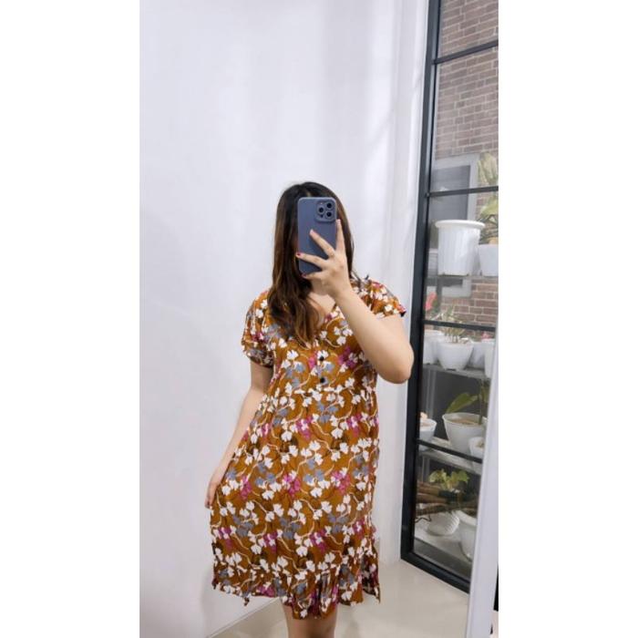 Daster bali busui kancing pendek felicya angelista