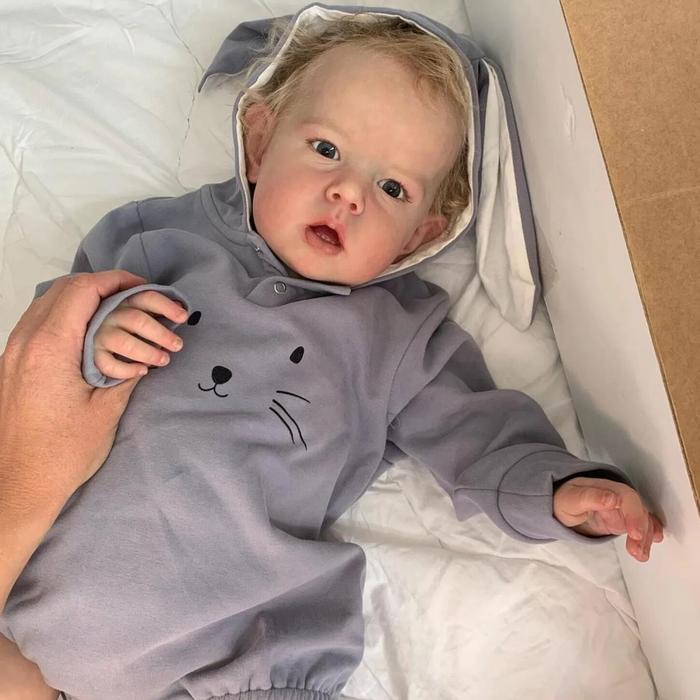 NPK Reborn 50cm Baby Doll Liam Options Real Liflike handmade Toddler