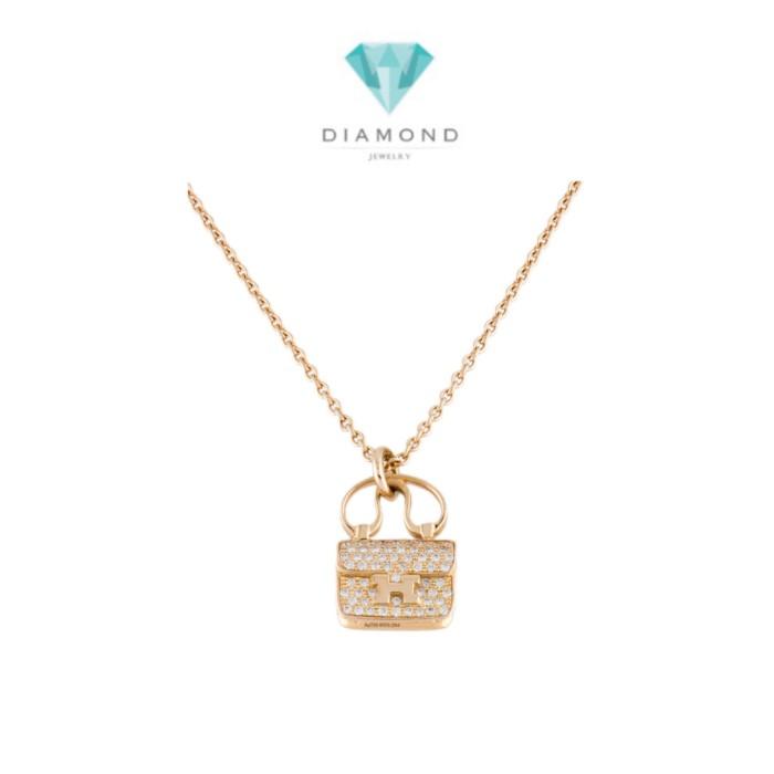Custom Hermes constance amullete diamond 18K Diamond Jewelry