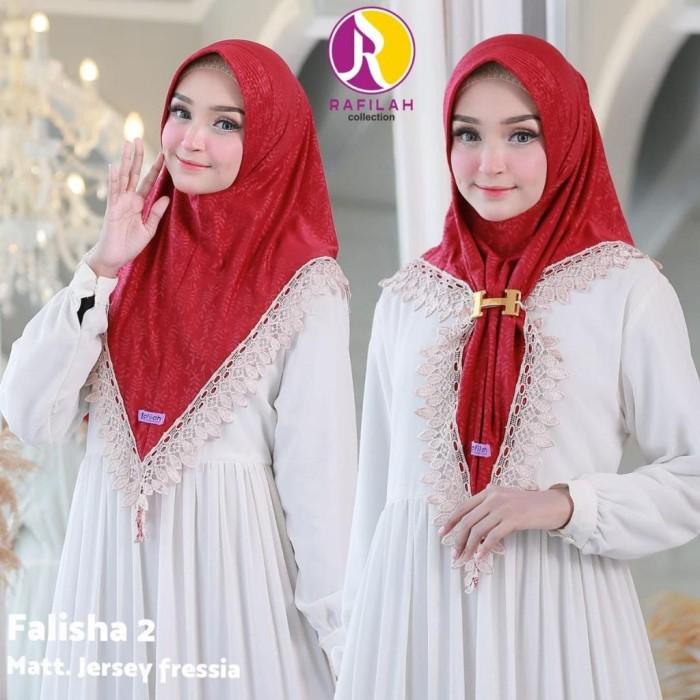 |MYTHIC| 333 FALISHA 2 ORI RAFILAH JILBAB INSTAN RENDA PRADA EMBOSS