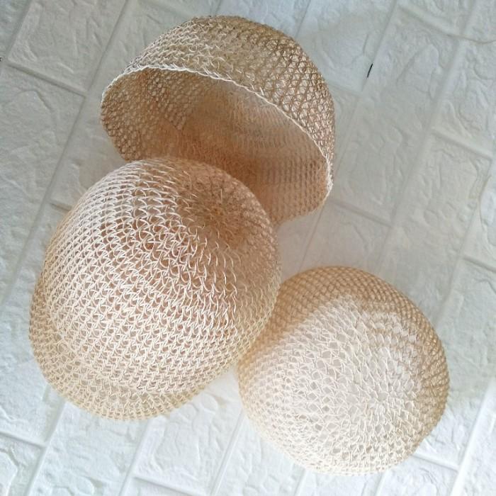 |MYTHIC| Peci Rotan Bulat Khas Kalimantan