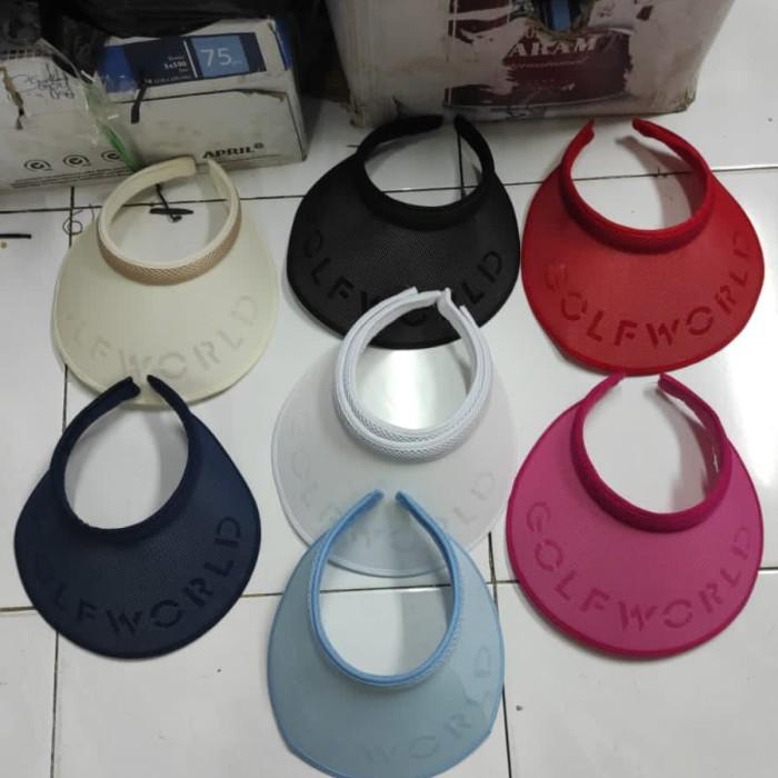 Promo Topi Senam Topi Pantai-Biru Nevy